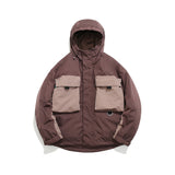 Unisex Coat Winter Large Pocket down Jacket