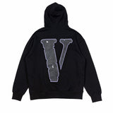 Vlone Hoodie autumn and winter big V pattern hooded sweater