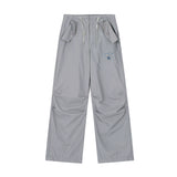 Men Sweatpants Sports Casual Straight Trousers Men's Loose Wide Leg Pants