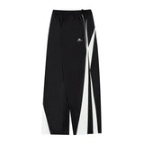 Women Sweatpants Vintage Sports Trousers Loose Wide-Leg Straight Pants Men and Women