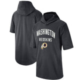 NFL T-Shirts NFL Football Hooded T-Shirt Short Sleeve Print