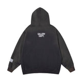 Gallery Dept Hoodie Loose Casual Distressed Hoodie