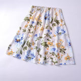 Women Dresses Summer Vintage Bow Short Sleeve Dress (Xds0414)
