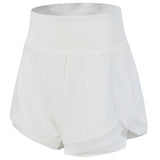 Women Yoga Sports Shorts Mesh Loose Sports Shorts Lining Yoga Hot Pants