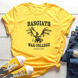 Basgiath War College T Shirt Violet Sorrengail Xaden Riorson