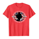 Inspired by Queen's Platinum Jubilee 2022 Elizabeth 70 Years T-shirt Printed Crew Neck Top Short Sleeve