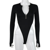 Women Jumpsuit Long Sleeve Slim Fit Jumpsuit