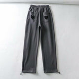Women Sweatpants Spring and Autumn Loose Casual Sports Pants Straight Sweatpants