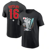 MLB T-Shirts Otani Shohei Jersey T-Shirt MLB Sports T-Shirt (Part 3)
