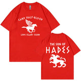 Percy Jackson Camp Half Blood Graphic T Shirt Men O-Neck