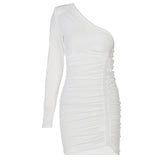 Women Dresses Spring Long Sleeve Slim Fit Dress