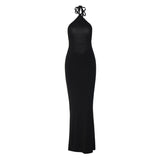 Women Dresses Spring Sexy Backless Long Dress