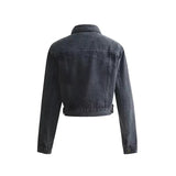 Women Jacket Slim Retro Denim Jacket Coat