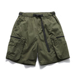 Men Shorts Multi-Pocket Workwear Shorts Functional Casual Pants