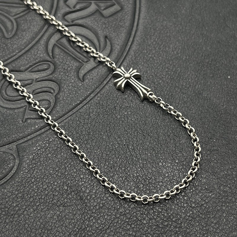 Chrome Hearts Necklace Vintage Cross Collarbone Chain