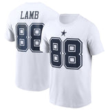 NFL T-Shirts Men's Outdoor Sports T-Shirts Short Sleeves NFL Football Denim