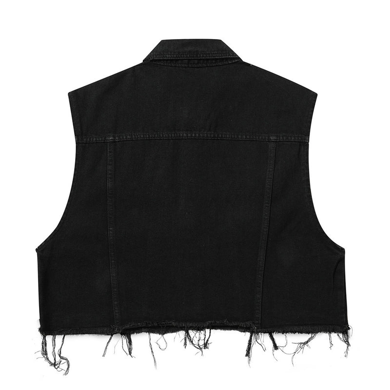 Men Vest Denim Vest