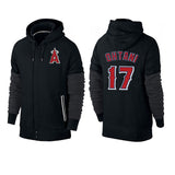MLB Hoodie baseball jersey hoodie MLB hooded sweater men's cardigan top (Part 3)