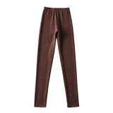 Women Sweatpants Retro Leisure Warm Trousers Women's Autumn Pants