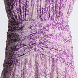 Women Dresses Summer Sleeveless Ruffled Long Dress (Qymy0409)
