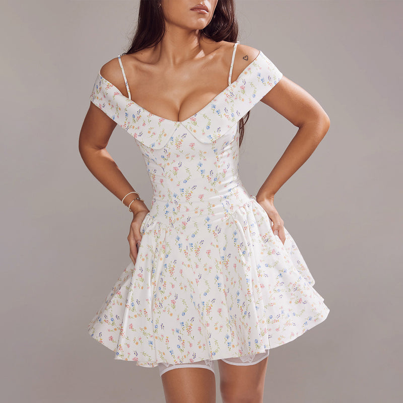 Women Dresses Spring Sexy Sling Dress (Lbk0409)