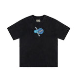 Gallery Dept T Shitrs Men's Clothing Gilding Letters Portrait Printing Short Sleeve