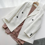 Women Suits Jacket Double Breasted Suit