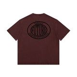 Men T Shirt City Boy Casual Letter Print Short-Sleeve T-shirt Men