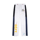 Gallery Dept Sweatpants Hand-painted ink-splashing contrasting casual trousers