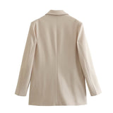 Women Suits Spring and Autumn Two Button Business Suit Tailored Suit Coat