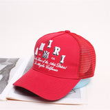 Amiri Hat Baseball Cap, Cap, Casual Versatile Men's and Women's Fishing Cap