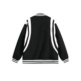 Unisex Jacket Autumn Pu Stitching Baseball Shirt