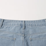 Women Dresses Denim Skirt Spring Retro Hip-Wrapped Long Skirt (Qymy0409)