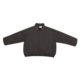 Unisex Winter Cotton Coat Worn Looking Washed-out Lapel Cotton-Padded Coat Retro Workwear Cotton Coat