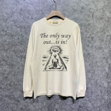 Gallery Dept Long Sleeved Shirt Fashion Brand Long Sleeve Long-Sleeved T-shirt Blouse