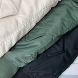 Women Jacket Autumn and Winter Stand Collar Jacket Long Sleeve Baseball Uniform Coat