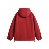 Unisex Winter Cotton Coat Three-Dimensional Pocket Decoration Tooling down Jacket Retro Solid Color down Jacket