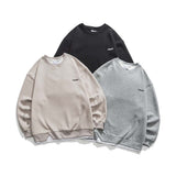Unisex Shirts Autumn Letter Sweater