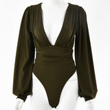 Women Jumpsuit Sexy Long Sleeve Jumpsuit