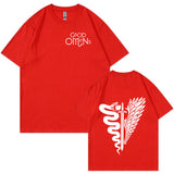TV Play Good Omens Print T Shirts Men Women Fashion Vintage