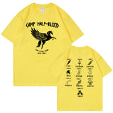 Camp Half Blood Long Island Sound Percy Jackson Print T-shirt