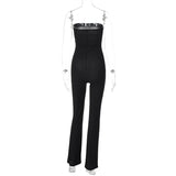 Women Jumpsuit Spring Summer Slim-Fit Jumpsuit (Hawthaw0412)