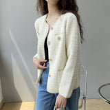 Women Cardigan Sweater Autumn Long Sleeve Coat