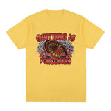 Quitting Is for Losers Funny Meme Graphic T-shirt Men Fashion