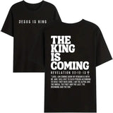 Jesus Is King Shirt, The King Is Coming Shirt, Christian