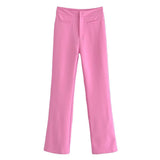 Women Sweatpants Fall Bell-Bottom Pants Casual Pants