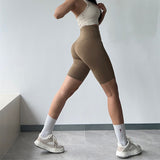 Women Yoga Sports Shorts Sexy Quick-Drying Yoga Fitness Dance Tight Sports Running Cycling Shorts
