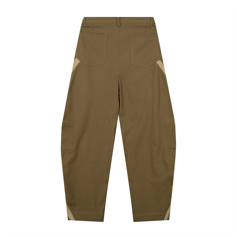 Men Sweatpants Loose Trousers Men's Hip Hop Vibe Functional Workwear Sports Wide-Leg Pants