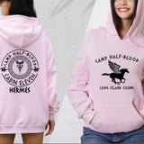 Unisex Percy Jackson 2-sided Hoodie Camp Half Blood Shirt