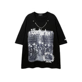 Men T Shirt Cross Couple Short Sleeve T-shirt